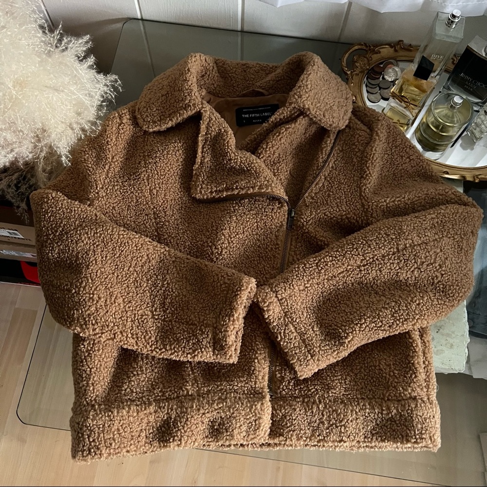 The fifth label herd jacket in tan